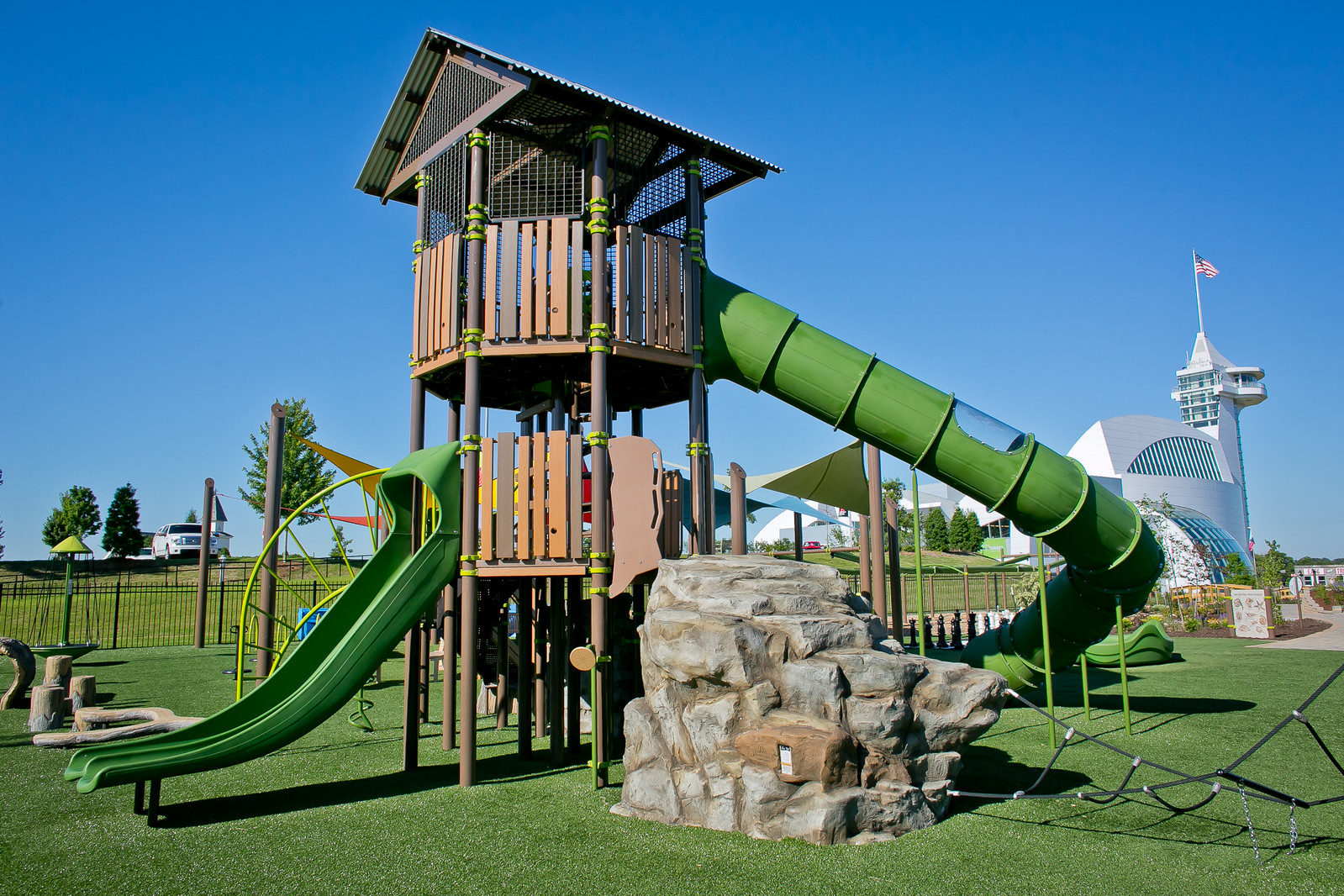 Discovery Park Of America Slide